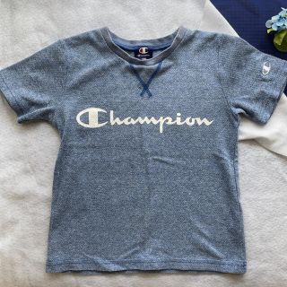 チャンピオン(Champion)のチャンピオン Tシャツ　男の子　120 ブルー(Tシャツ/カットソー)