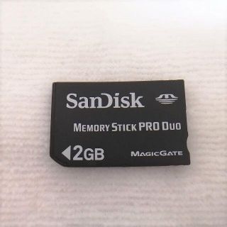 サンディスク(SanDisk)のSanDisk 2GB メモリースティック PRO Duo(その他)