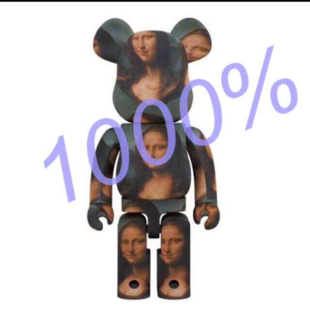 BE@RBRICK Mona Lisa 1000% モナリザ MCT400％