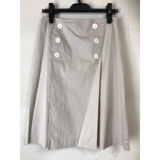 ジュンコシマダ(JUNKO SHIMADA)のもかりん様専用　ジュンコシマダPart2 スカートベージュ➕ネイビー2枚組(ひざ丈スカート)