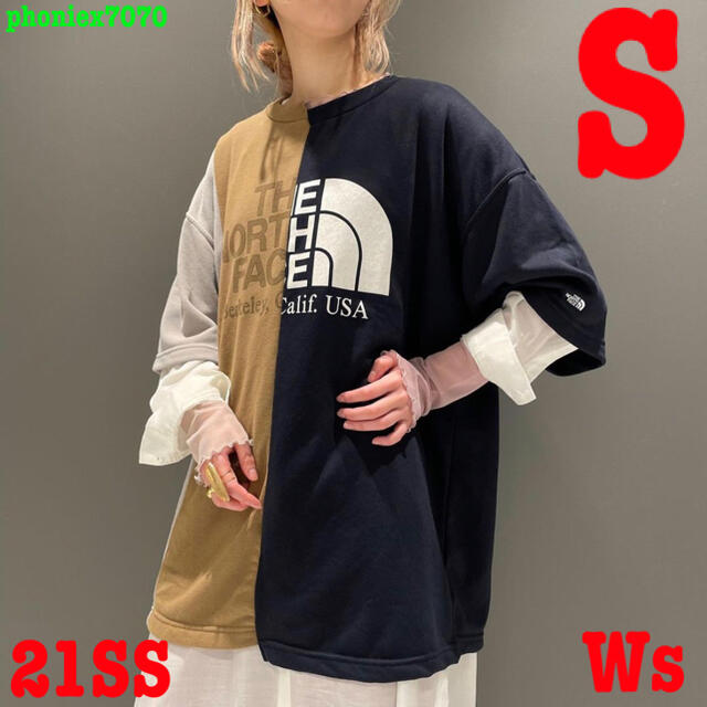 ノースフェイス パープルレーベル アシンメトリー Tシャツ NT3120N【S】