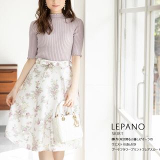 トッコ(tocco)のtocco 花柄 スカート lepano トッコ(ひざ丈スカート)