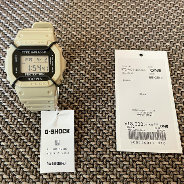 【新品未使用】G-SHOCK×N.HOOLYWOOD