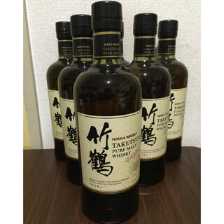 ニッカウイスキー(ニッカウヰスキー)の竹鶴ピュアモルト 6本(ウイスキー)