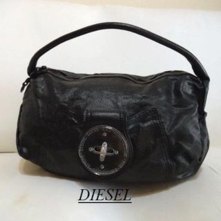 ディーゼル(DIESEL)のDIESELディーゼル♡柔らかターンロックレザーバッグ(ハンドバッグ)