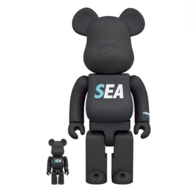 BE@RBRICK atmos WIND AND SEA 100% u0026 400%のサムネイル