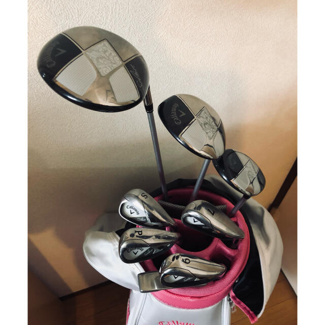 Callaway Golf(キャロウェイゴルフ)のキャロウェイ☆レディースクラブセット スポーツ/アウトドアのゴルフ(クラブ)の商品写真