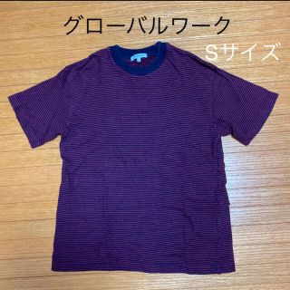 グローバルワーク(GLOBAL WORK)のグローバルワーク  メンズトップス　Sサイズ(Tシャツ/カットソー(半袖/袖なし))