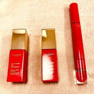 クラランス(CLARINS)の※値下げ　リップオイル インテンス 06・07・クレドポーリップセット(口紅)