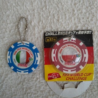 コカコーラ(コカ・コーラ)の2006 ワールドカップ コカ・コーラチャレンジチップ(ノベルティグッズ)