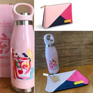 ロクシタン(L'OCCITANE)のロクシタン　タンブラーとポーチ◆新品◆(タンブラー)