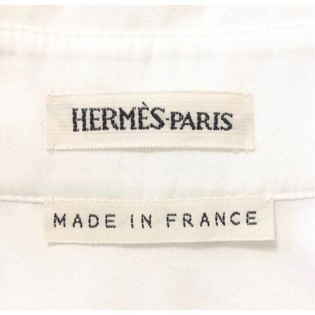 Hermes(エルメス)のHERMES マルジェラ期 ヴァルーズ スキッパー シャツ 34 E2760 レディースのトップス(シャツ/ブラウス(長袖/七分))の商品写真