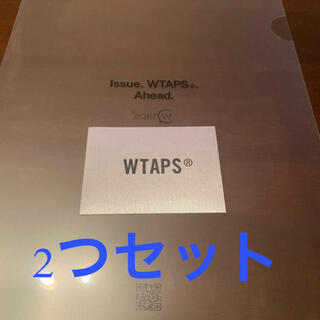 ダブルタップス(W)taps)のWTAPS クリアファイル&ステッカーセット2つセット(その他)