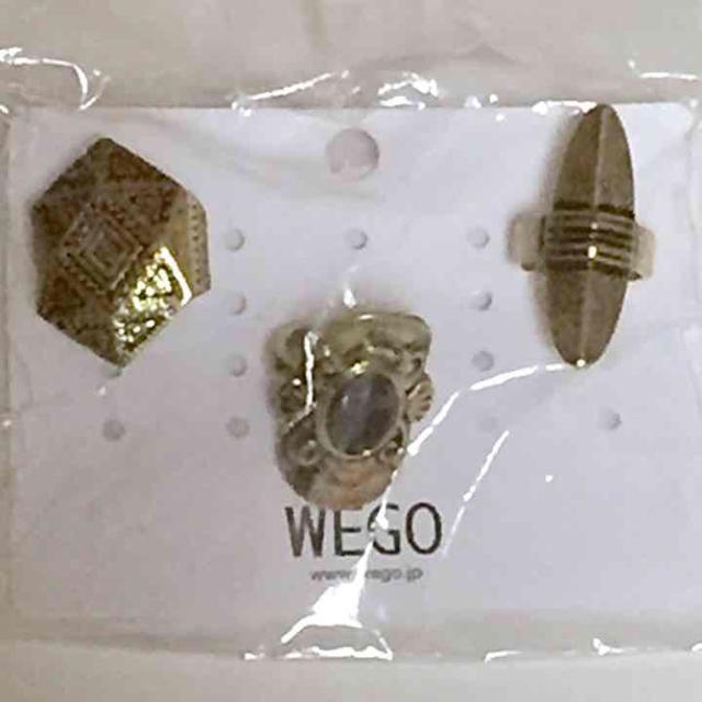 WEGO(ウィゴー)のWEGO セットリング 3個入り レディースのアクセサリー(リング(指輪))の商品写真