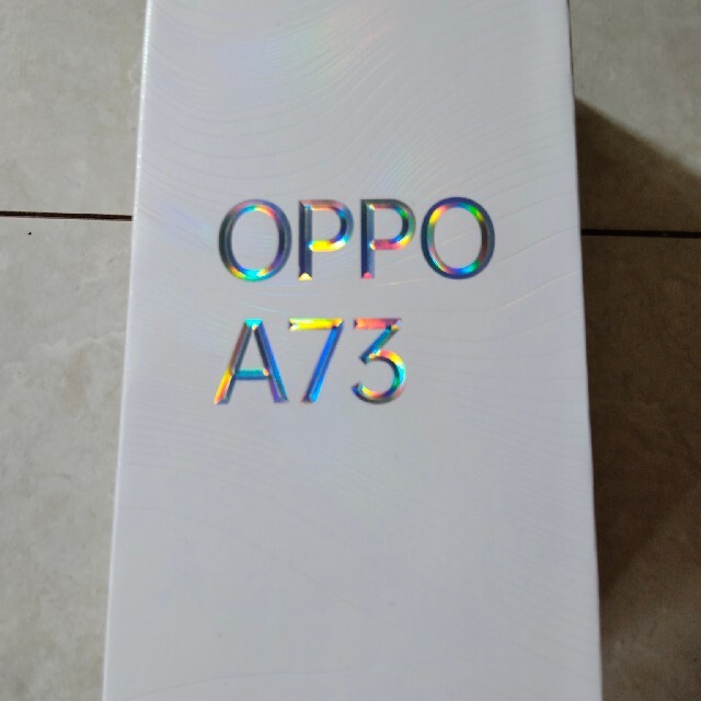 スマートフォン本体OPPO A73 ネイビーブルー　オッポ