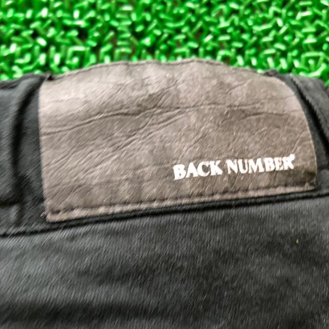 BACK NUMBER(バックナンバー)のback number ブラックデニム　春デニム　Sサイズ メンズのパンツ(デニム/ジーンズ)の商品写真