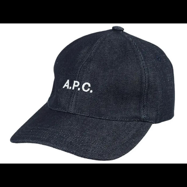 キャップ☆人気☆新品 APC アーペーセー デニムキャップ 帽子☆58cm