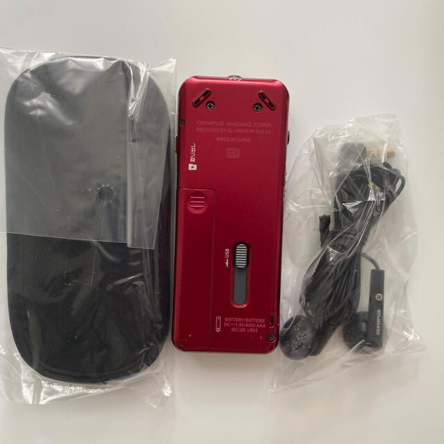 OLYMPUS(オリンパス)のOLYMPUS V-802-RED スマホ/家電/カメラのオーディオ機器(その他)の商品写真