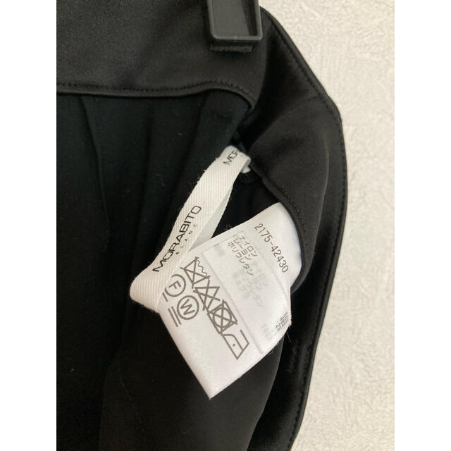 ✨新品未使用✨MORABITO モラビト　定価42，900円　ブラック　パンツパンツ