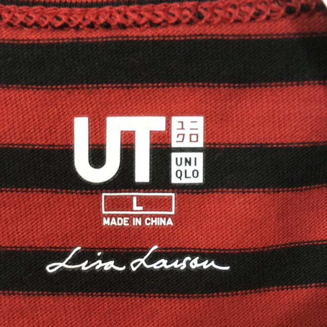 UNIQLO(ユニクロ)の※専用です※ ユニクロ　リサラーソン　長袖　カットソー　Lサイズ レディースのトップス(Tシャツ(長袖/七分))の商品写真