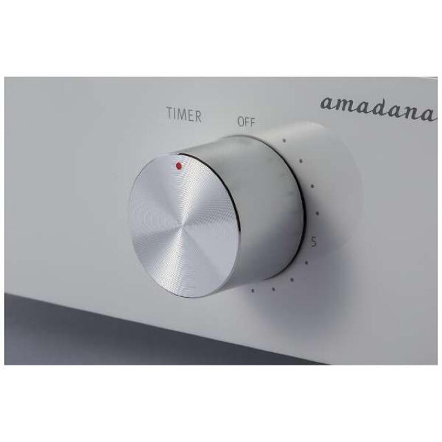 amadana(アマダナ)のAmadana オーブントースター ホワイト 新品未使用品 保証つき スマホ/家電/カメラの調理家電(調理機器)の商品写真