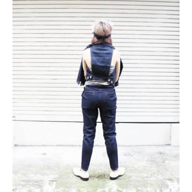 Aquviiストレッチデニムパンツcontrol pantsABBYインディゴ 0I368EBWka