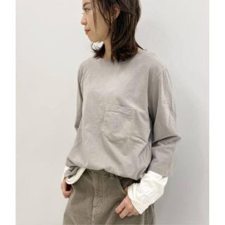 ドゥーズィエムクラス(DEUXIEME CLASSE)の【REMI RELIEF/レミ リリーフ】 ポケツキ7ブTシャツ(Tシャツ(長袖/七分))