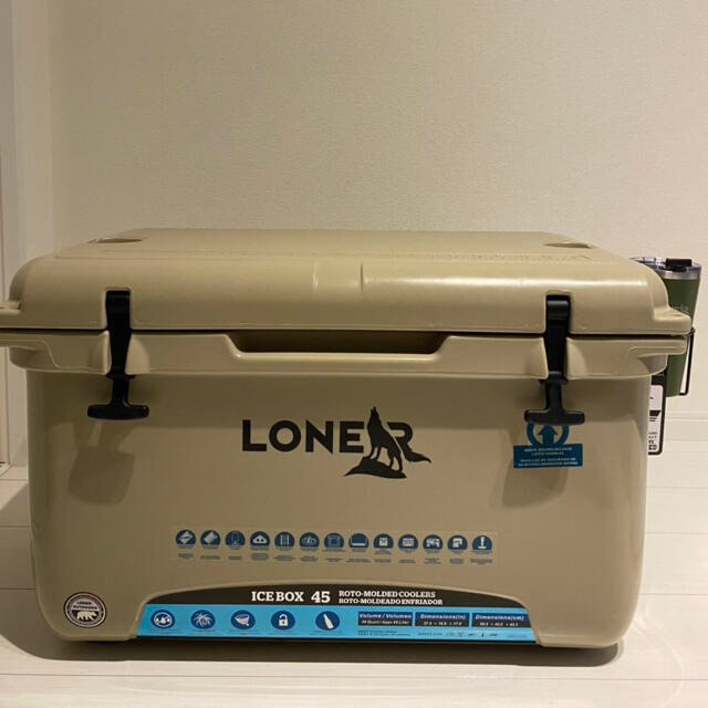 Snow Peak - B級品【LONER】ハードクーラーボックス45QT Tanの通販 by