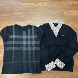 バーバリー(BURBERRY)のバーバリー　160センチセット(ニット)