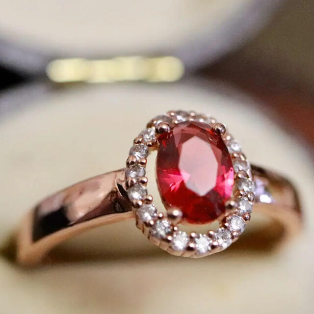 ダイヤモンド×ルビー リング K18YG 0.37ct 0.35ct 3.2g odmalihnogu.org