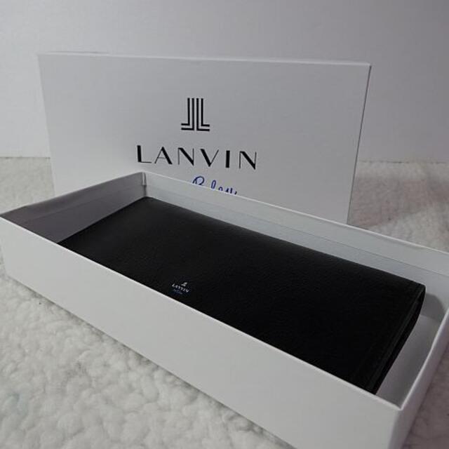 LANVIN en Bleu(ランバンオンブルー)の【新品/本物】LANVIN en Bleu（ランバンオンブルー）長財布/黒 メンズのファッション小物(長財布)の商品写真