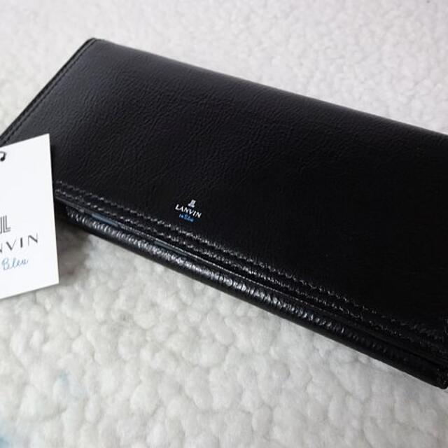 LANVIN en Bleu(ランバンオンブルー)の【新品/本物】LANVIN en Bleu（ランバンオンブルー）長財布/黒 メンズのファッション小物(長財布)の商品写真