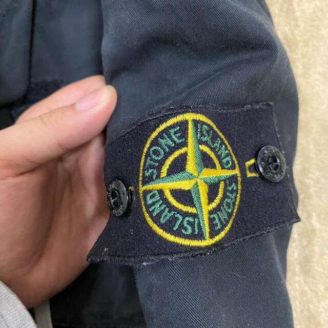 STONE ISLAND(ストーンアイランド)のStoneIsland 切り替え　カーゴパンツ メンズのパンツ(ワークパンツ/カーゴパンツ)の商品写真