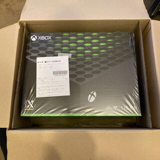 エックスボックス(Xbox)の 新品未開封　Microsoft Xbox Series X(家庭用ゲーム機本体)