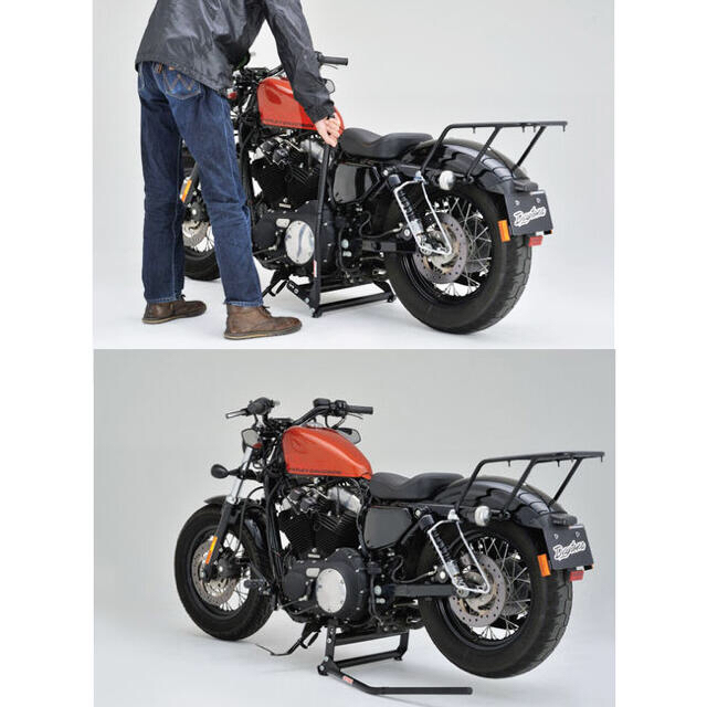 Harley Davidson(ハーレーダビッドソン)のデイトナ  ハーレー　スポーツスター　ジャッキ　リフト 自動車/バイクのバイク(パーツ)の商品写真