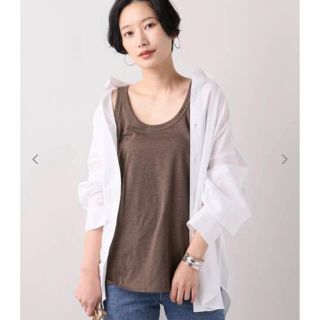 プラージュ(Plage)の【新品】plage スラブテンジクラウンドタンク(タンクトップ)