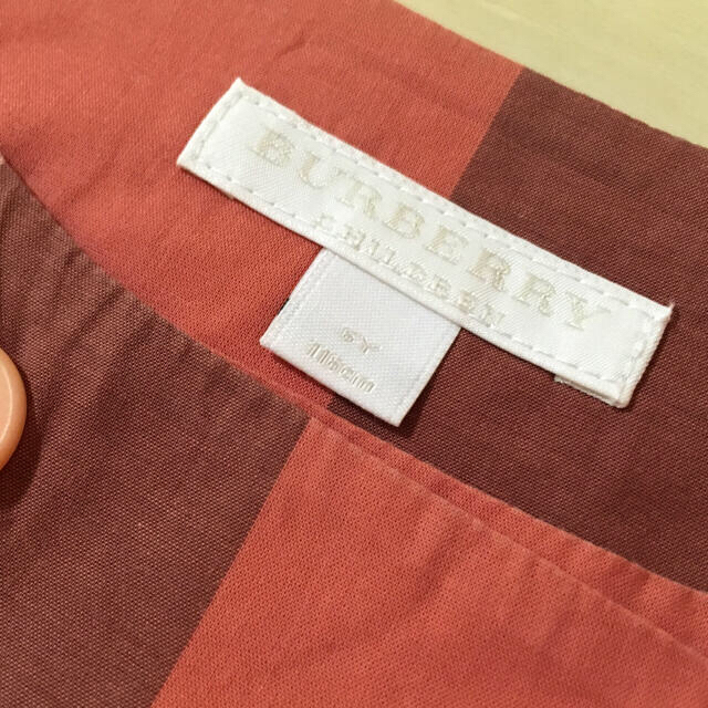 BURBERRY(バーバリー)の美品 BURBERRY CHILDREN バーバリー ワンピース ６Ｙ 116㎝ キッズ/ベビー/マタニティのキッズ服女の子用(90cm~)(ワンピース)の商品写真