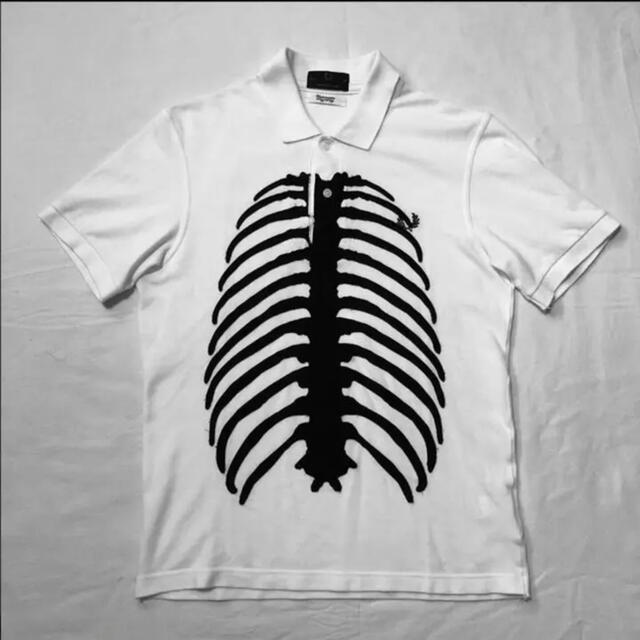 希少 UNDERCOVER FRED PERRY 60周年コラボ 骨 ポロシャツ 希少 UNDERCOVER FRED PERRY 60周年コラボ 骨 ポロシャツ