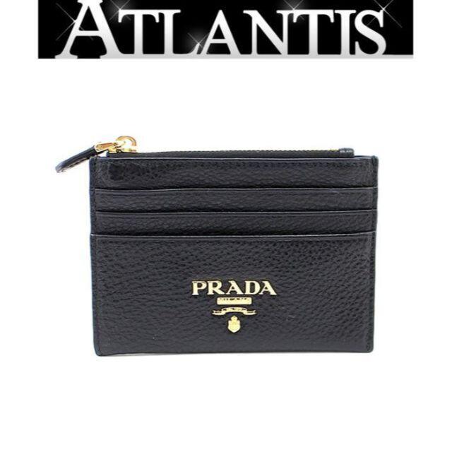 プラダ PRADA カードケース コインケース 黒 1MC026【53351】