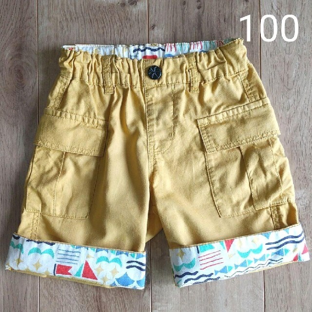 Bit'z(ビッツ)のビッツ パンツ 100 男の子 ハーフパンツ 綿100％ キッズ/ベビー/マタニティのキッズ服男の子用(90cm~)(パンツ/スパッツ)の商品写真