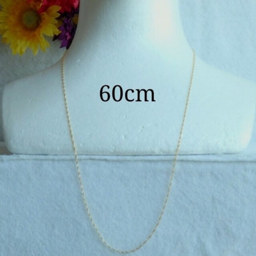 k18ネックレス スクリューチェーンネックレス 18金 18k 8