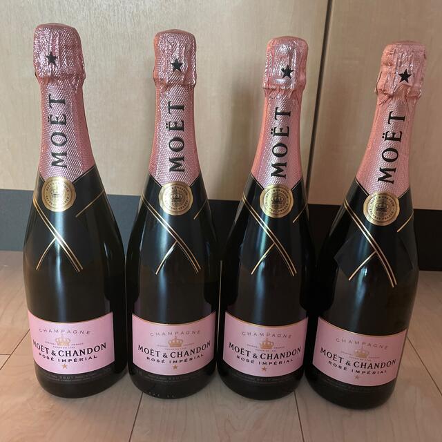 モエシャンドン（Moët & Chandon）ロゼ 750ml×4本 モエロゼ 特別 ...