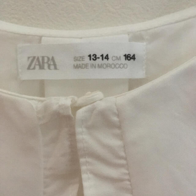 ZARA KIDS(ザラキッズ)のZARA kids  襟付きブラウス　164 キッズ/ベビー/マタニティのキッズ服女の子用(90cm~)(ブラウス)の商品写真