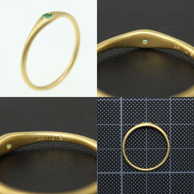 サンドテクスチャー パライバトルマリン リング・指輪 レディースのアクセサリー(リング(指輪))の商品写真