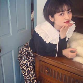 bibiy lace frill collarの通販 by KOKO's shop|ラクマ