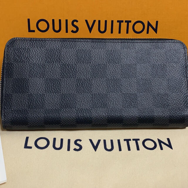 高質で安価 VUITTON LOUIS - ダミエグラフィット ジッピーヴェル