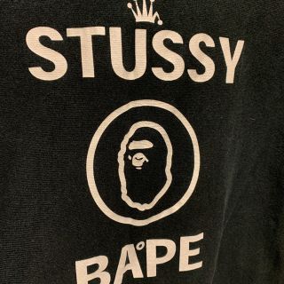 アディダス(adidas)のＡ BATHING APE × stussy 限定コラボ　スウェット(スウェット)