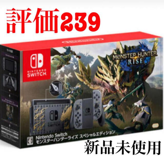 新しい季節 Nintendo Switch モンスターハンターライズ スペシャル