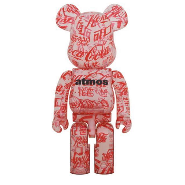 MEDICOM TOY(メディコムトイ)のBE@RBRICK atmos×Coca-Cola1000％CLEAR BODY エンタメ/ホビーのフィギュア(その他)の商品写真