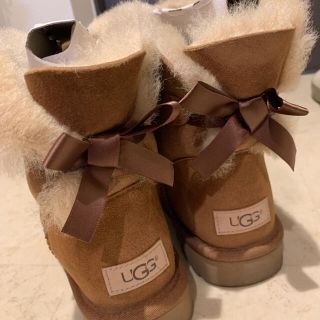 アグ(UGG)の★にっちょん様専用★UGG  アグ　ミニベイリーボウ　ムートン　25cm(ブーツ)